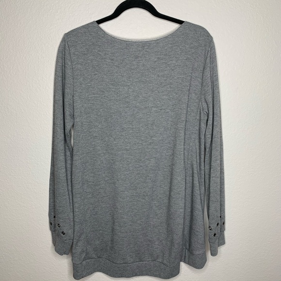 Roxy Tunic Style High-Low Sweater - Picture 4 of 6